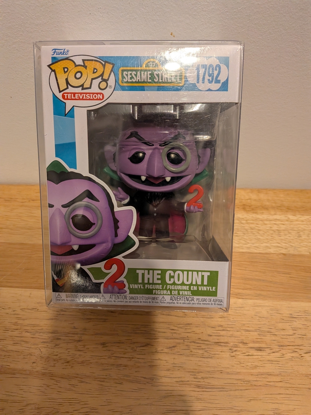 Funko Pop! The Count Vinyl Figure - Purple, Black, Green
